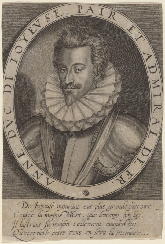 Anne, duc de Joyeuse. Creator: Thomas de Leu.