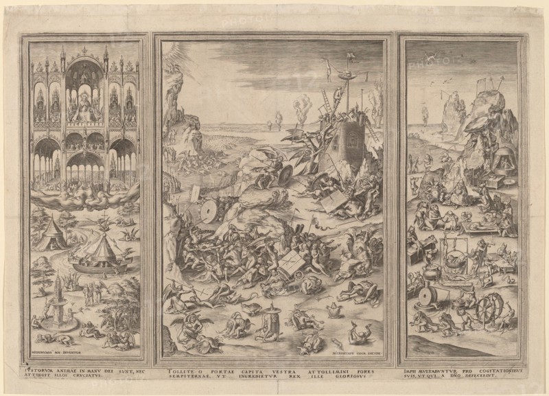 The Last Judgment Triptych. Creator: Unknown.