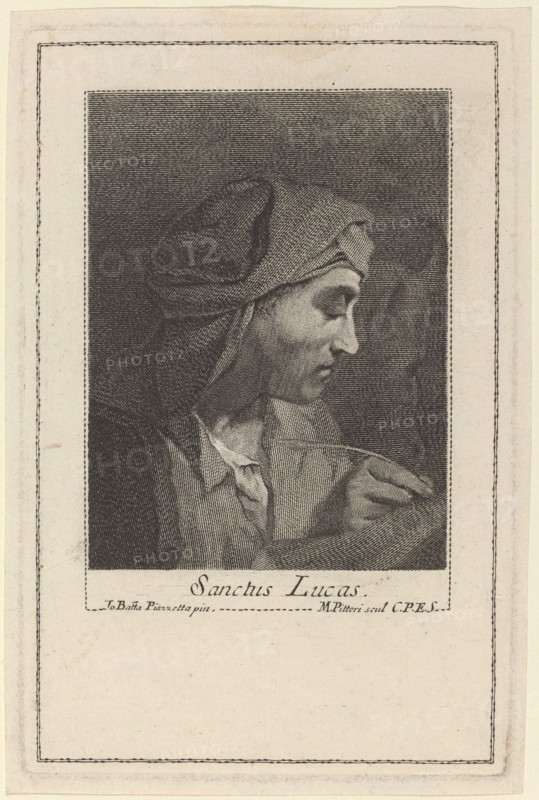 Sanctus Lucas. Creator: Marco Alvise Pitteri.