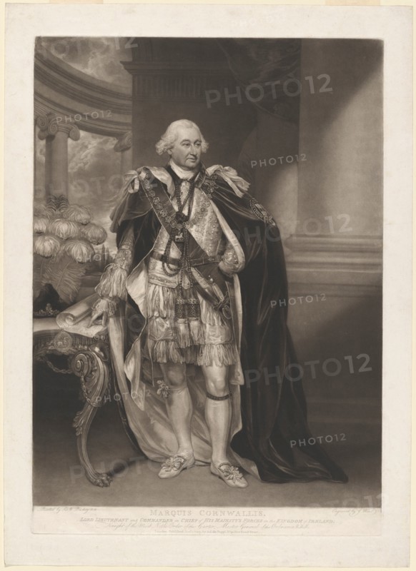Lord Cornwallis, 1799. Creator: William Ward.