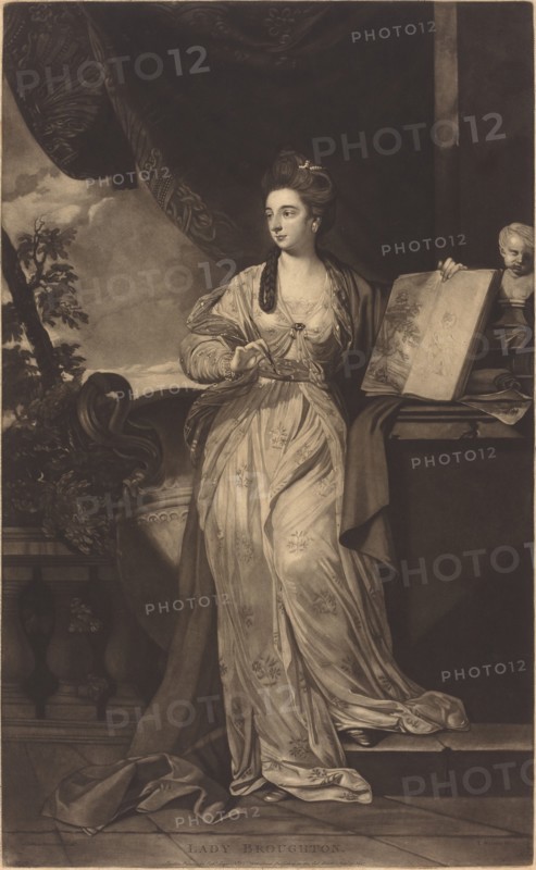 Lady Broughton, 1770. Creator: Thomas Watson.