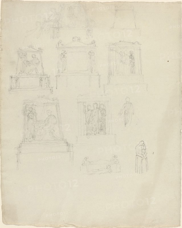 Designs for Monuments. Creator: John Flaxman.