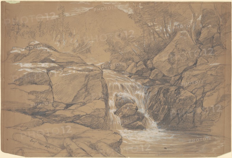 Swiftwater, 1854. Creator: Daniel Huntington.