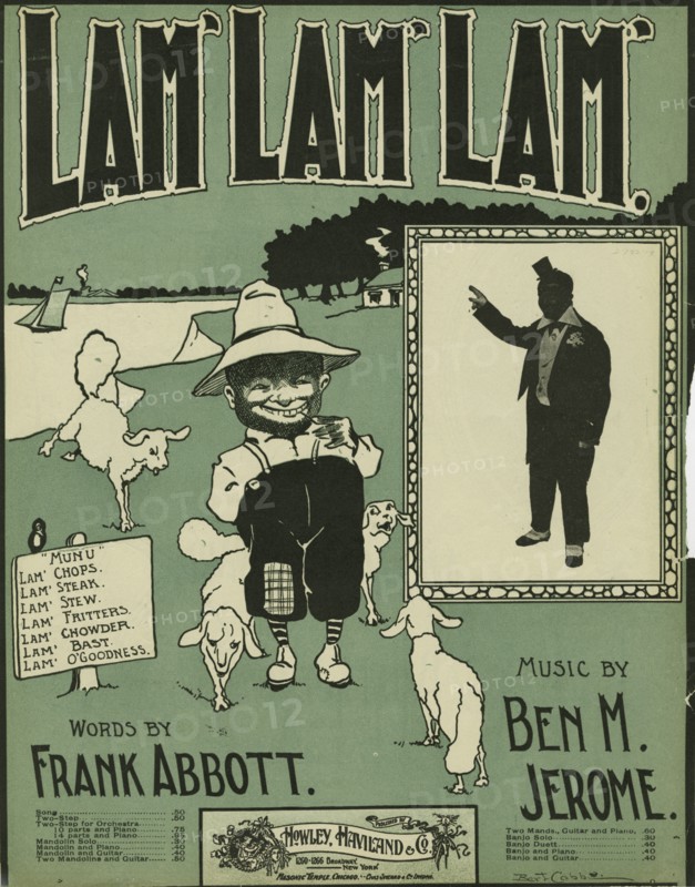 'Lam', Lam', Lam'', 1900. Creator: Bert Cobb.