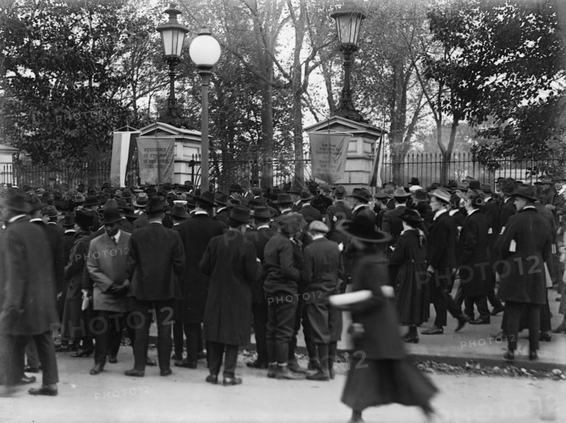 Woman Suffrage, 1917. Creator: Harris & Ewing.