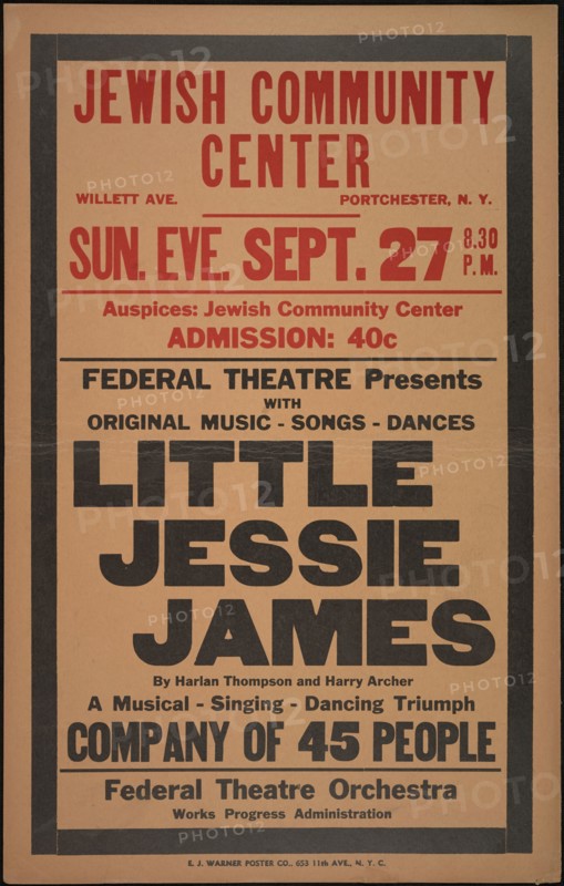 Little Jessie James, [193-]. Creator: Unknown.