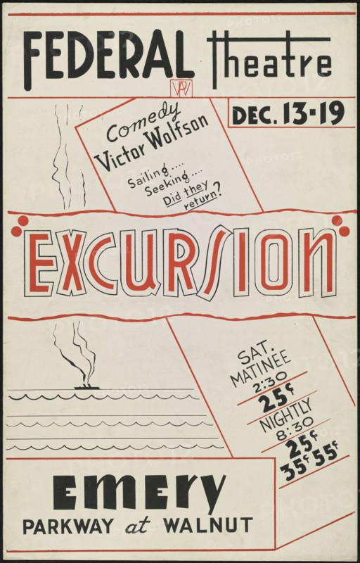 Excursion, Cincinnati, 1937. Creator: Unknown.