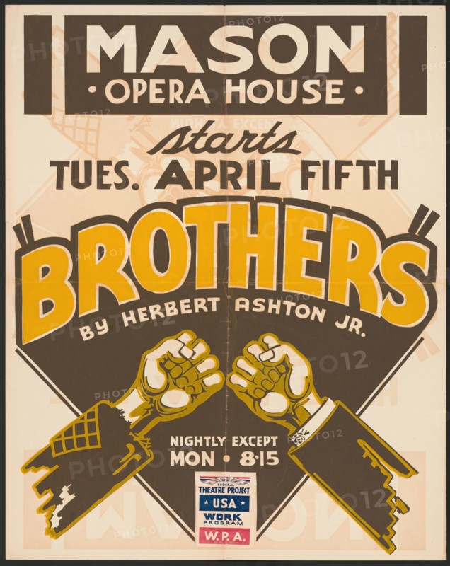 Brothers, Los Angeles, 1938. Creator: Unknown.
