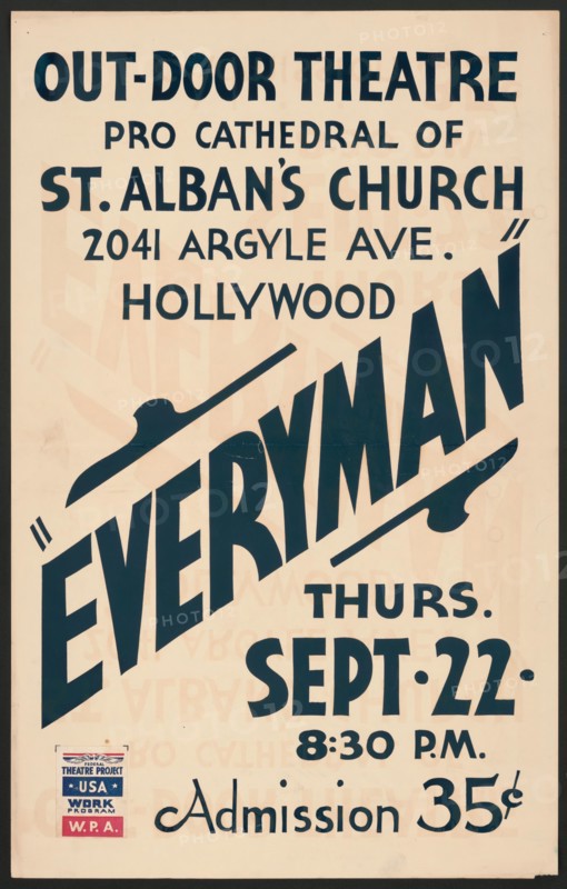 Everyman, Los Angeles, 1938. Creator: Unknown.