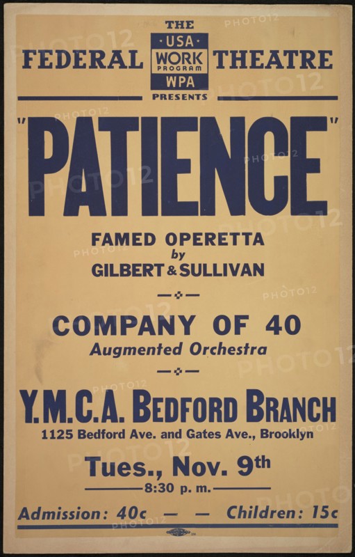Patience, New York, [1930s]. Creator: Unknown.