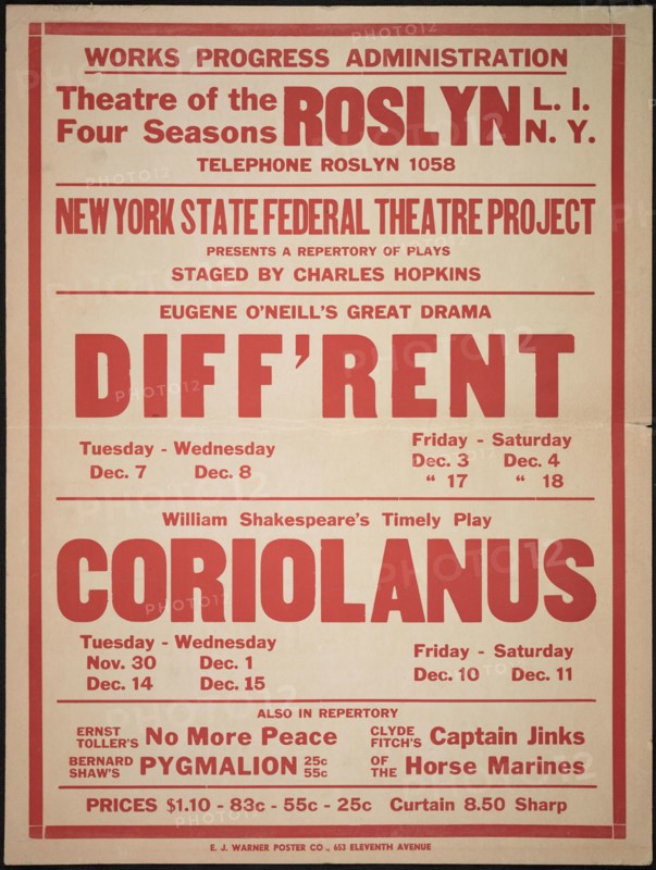 Diff'rent, Roslyn, NY, 1937. Creator: Unknown.