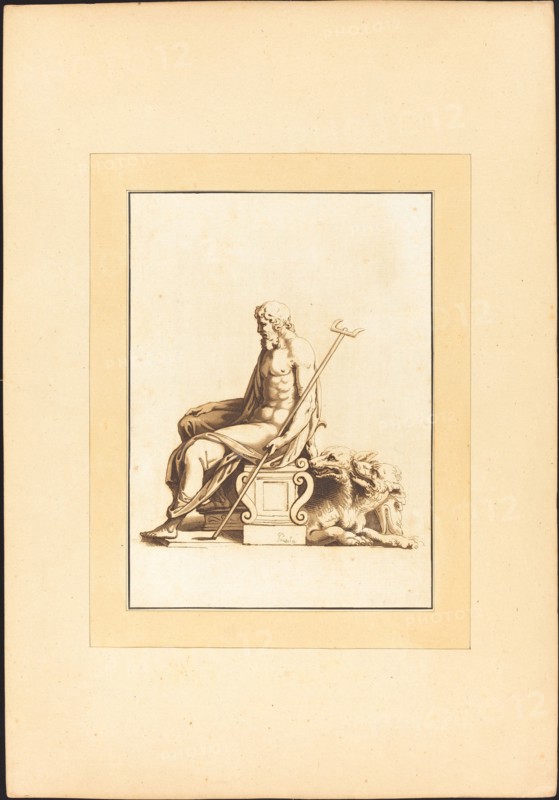 Pluto, 1781. Creator: Maria Catharina Prestel.