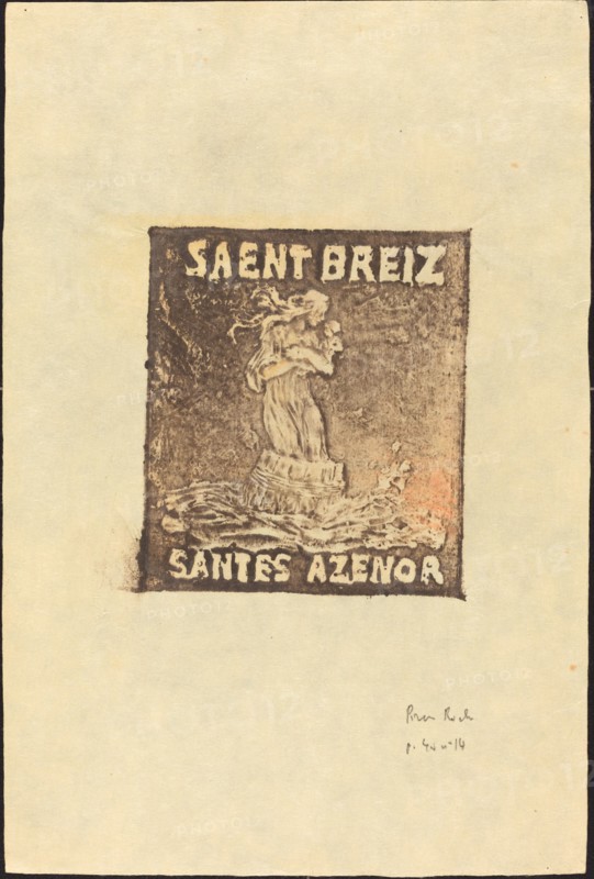 Sainte Azenor de Goelo. Creator: Pierre Roche.