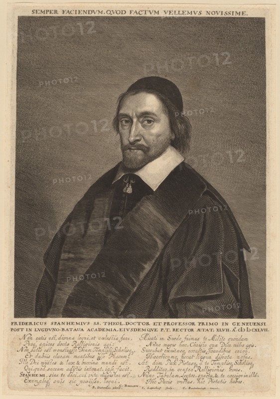 Frederick Spanheim. Creator: Jonas Suyderhoef.