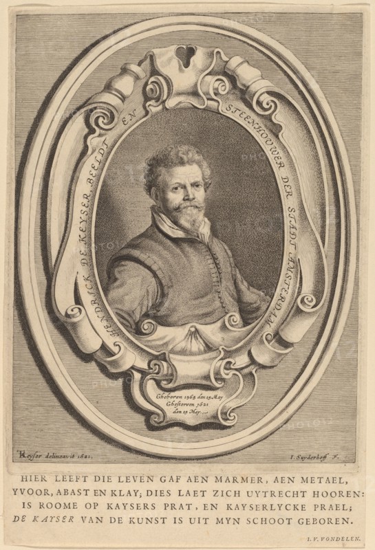 Hendrick de Keyser. Creator: Jonas Suyderhoef.