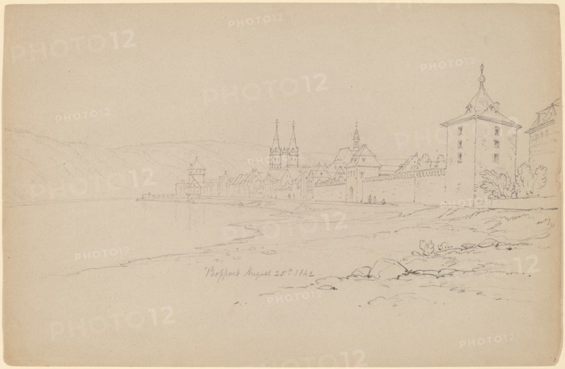 Boppart, 1842. Creator: John William Casilear.