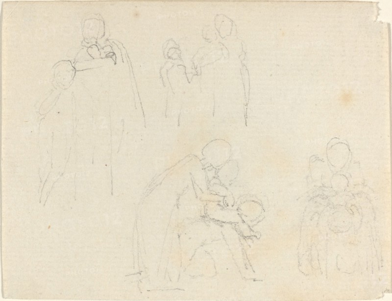 Four Groups of Figures. Creator: John Flaxman.
