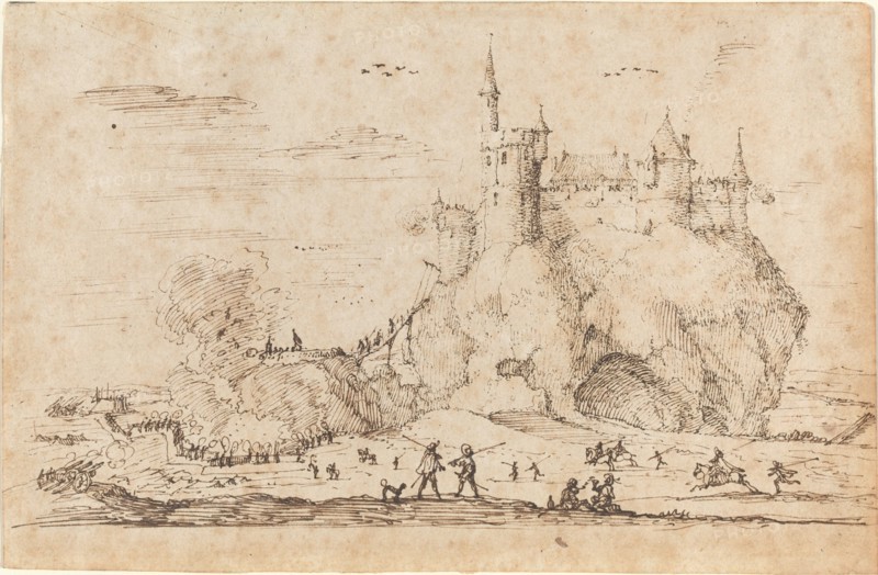 Castle under Siege. Creator: Israel Silvestre.
