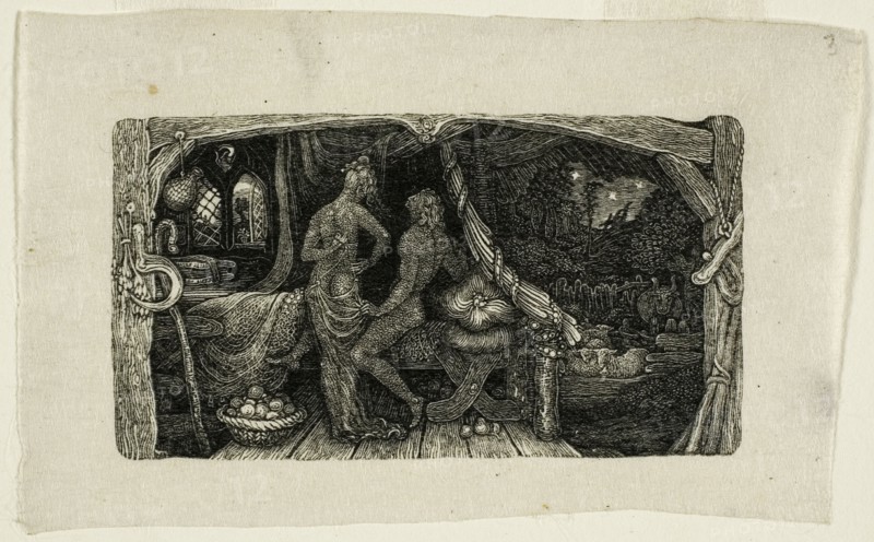 The Chamber Idyl, n.d. Creator: Edward Calvert.