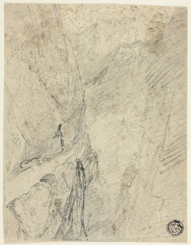 Mountain Gorge, n.d. Creator: John Sell Cotman.