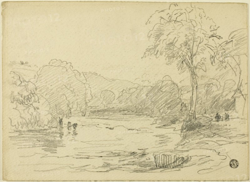 River Scene, n.d. Creator: David Cox the elder.