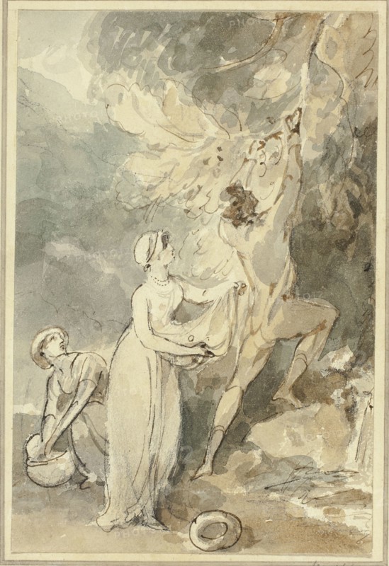 Autumn Nutting, n.d. Creator: William Hamilton.