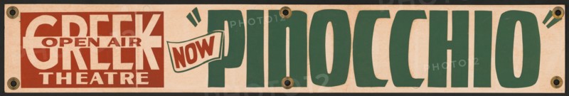 Pinocchio, Los Angeles, 1937. Creator: Unknown.