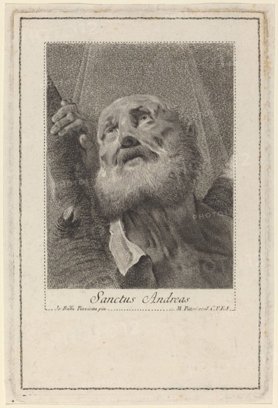Sanctus Andreas. Creator: Marco Alvise Pitteri.
