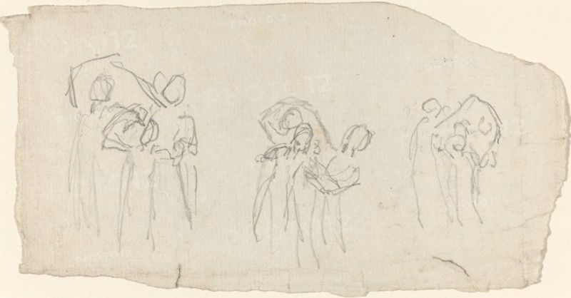 Three Groups of Dancers. Creator: John Flaxman.