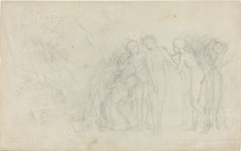 Group of Female Figures. Creator: John Flaxman.
