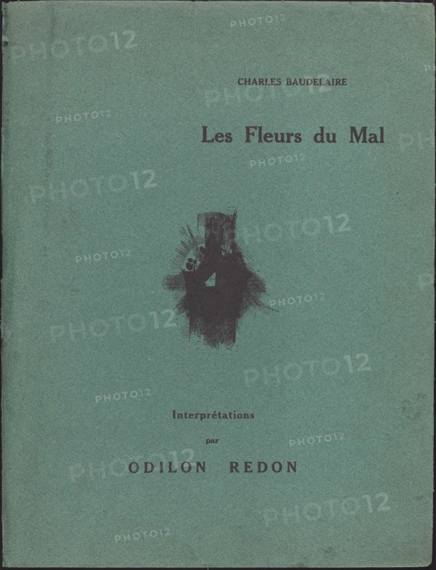 Les Fleurs du Mal, 1890. Creator: Odilon Redon.