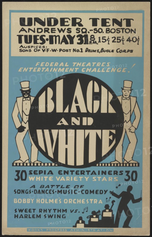 Black and White Revue, [193-]. Creator: Unknown.