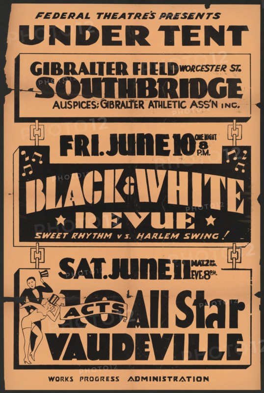 Black and White Revue, [193-]. Creator: Unknown.