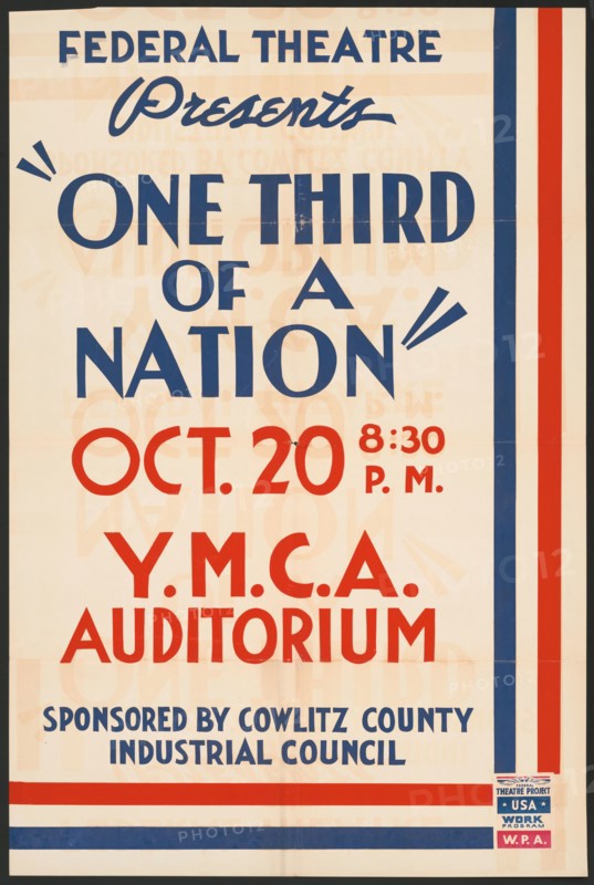 One Third of a Nation, [193-]. Creator: Unknown.