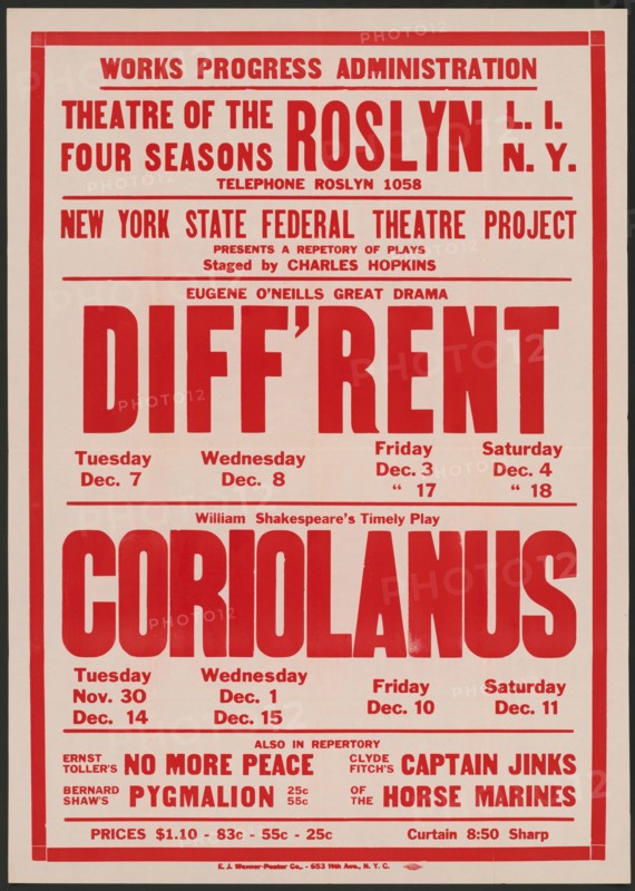 Diff'rent 1, Roslyn, NY, 1937. Creator: Unknown.