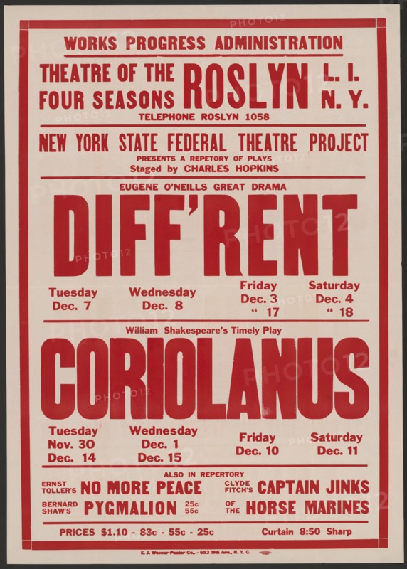 Diff'rent 2, Roslyn, NY, 1937. Creator: Unknown.