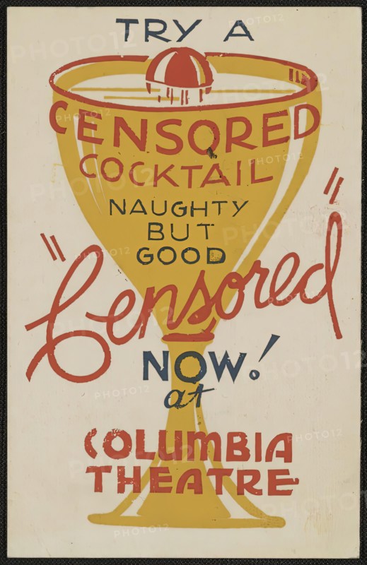 Censored, San Francisco, 1936. Creator: Unknown.