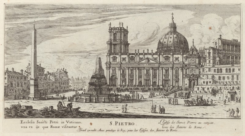 S. Pietro, 1640-1660. Creator: Israel Silvestre.
