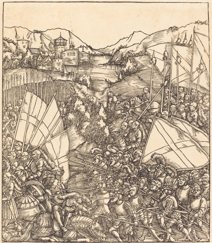 The War at Hainault. Creator: Hans Springinklee.