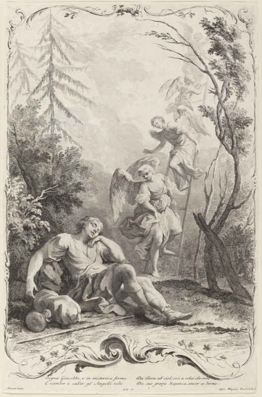 Jacob's Ladder, c. 1745. Creator: Joseph Wagner.