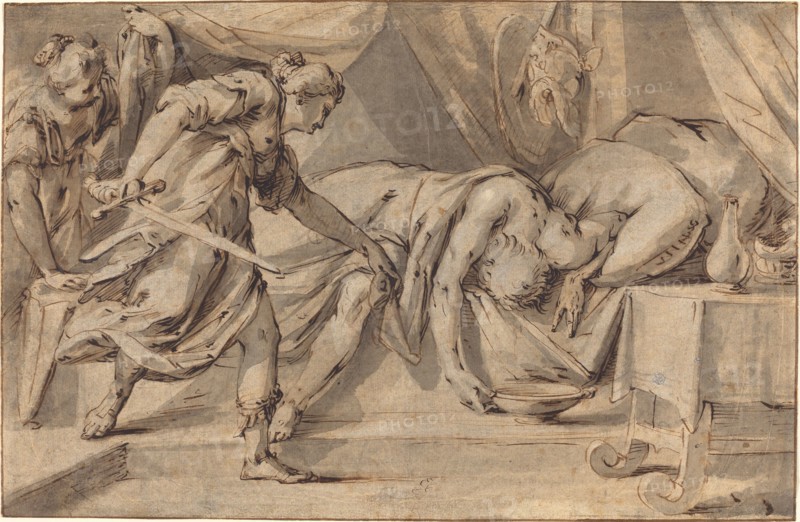 Judith and Holofernes. Creator: Hans von Aachen.