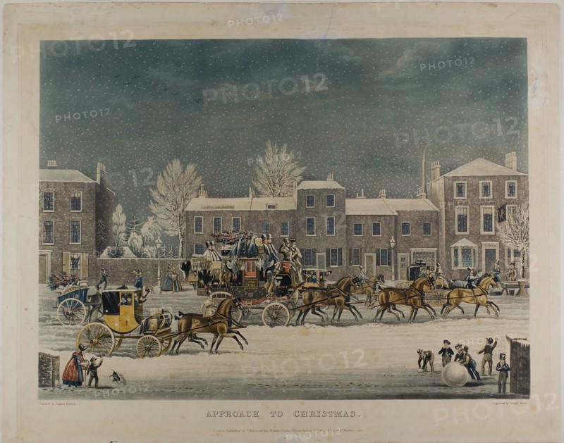 Approach to Christmas, n.d. Creator: George Hunt.