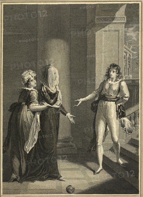 Olivia and Viola, n.d. Creator: William Hamilton.