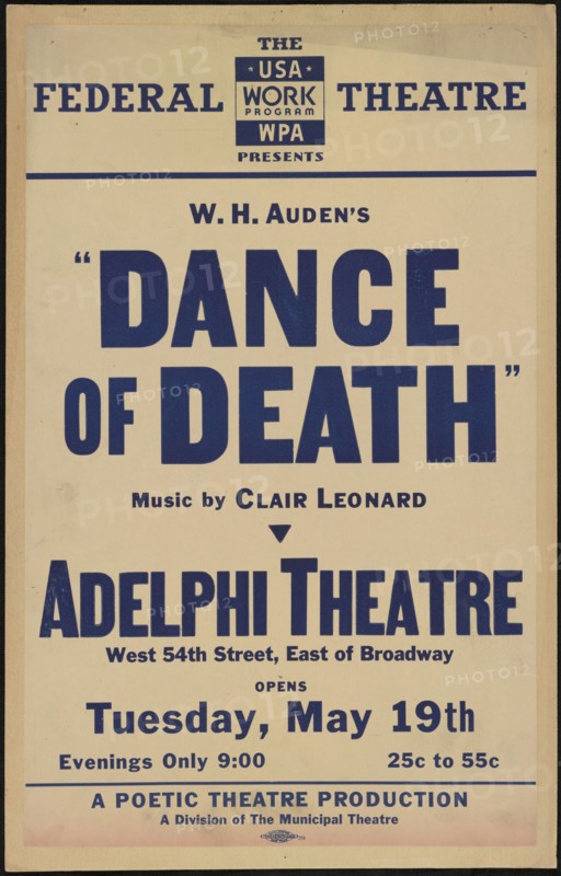 Dance of Death, New York, 1936. Creator: Unknown.