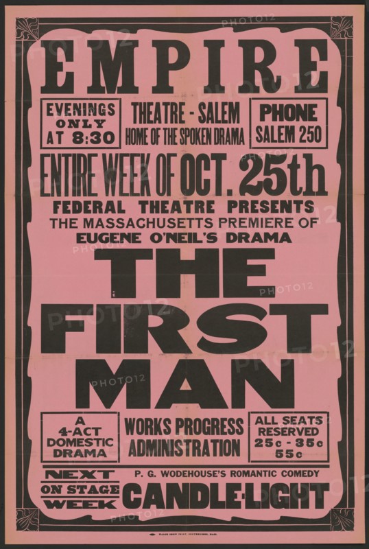 The First Man, Salem, MA, 1937. Creator: Unknown.