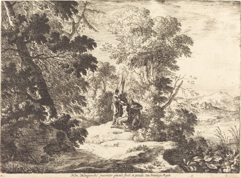 The Flaying of Marsyas. Creator: Henri Mauperché.