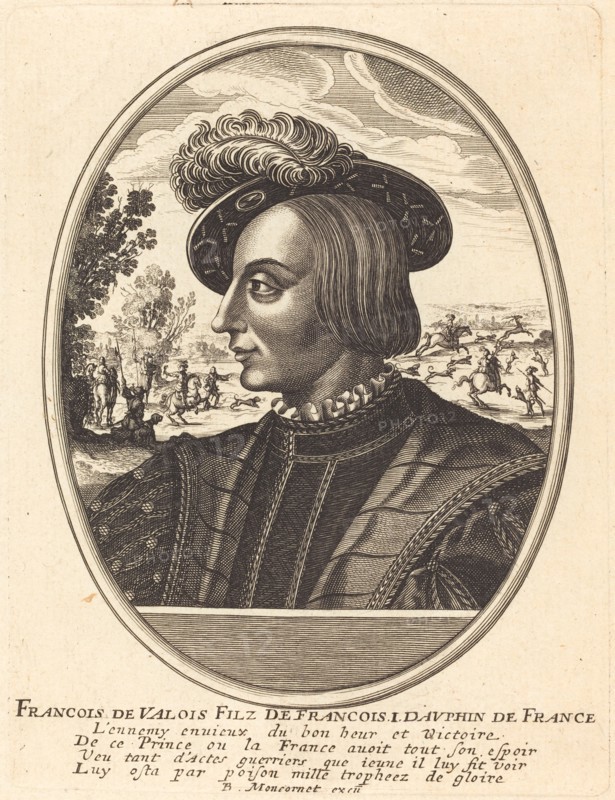 François de Valois. Creator: Balthasar Moncornet.