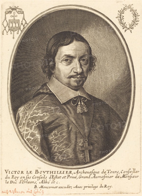 Victor Bouthillier. Creator: Balthasar Moncornet.
