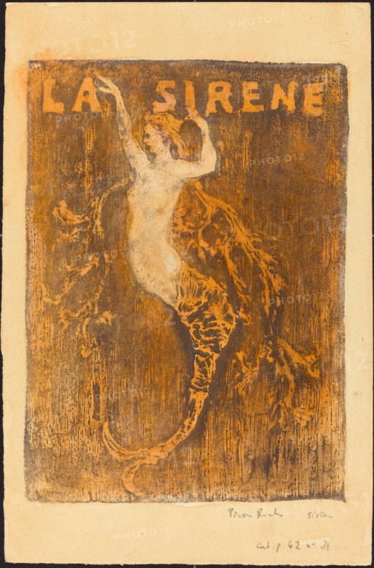 Sirene (Hippocampe), 1896. Creator: Pierre Roche.