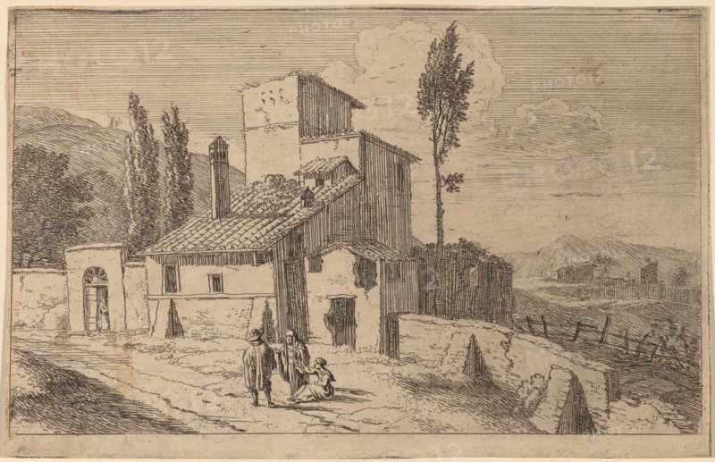 View of a Convent. Creator: Herman van Swanevelt.